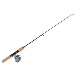 Kit de canne à pêche 2,1 m 4 sections Canne à lancer Canne à
