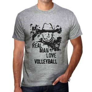 T-SHIRT Homme Tee-Shirt Les Vrais Hommes Aiment Le Volley-