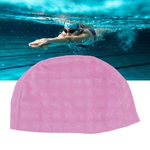 Zerone Bonnet de bain femme 2PCS Bonnet De Natation Élastique Étanche  Silicone Sport Swim Hat pour Cheveux Longs Femmes(Noir ) - Cdiscount Sport