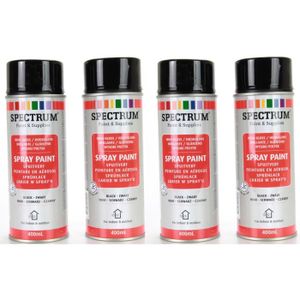 Peinture aerosol noir brillant - Cdiscount