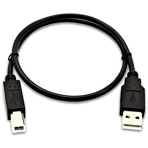 CÂBLE INFORMATIQUE V7 USB A [mâle] vers USB B [mâle], 0,5 mètre [1,6 