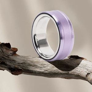 RAMPE POUR CHARGEMENT Smart Health Ring Multifonction Chargement facile - Violet-7031726799438