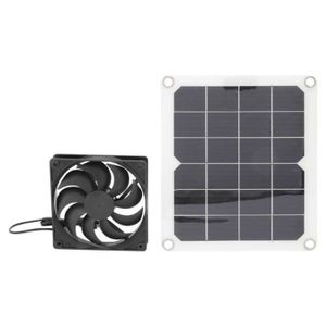 KIT PHOTOVOLTAIQUE VERYNICE-Panneau solaire portable Kit de ventilate