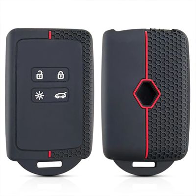 Étuis TPU Pour Clés Voiture Renault - Lot De 2, Compatible Clio 4/5, Kadjar, Captur, Megane, Zoé