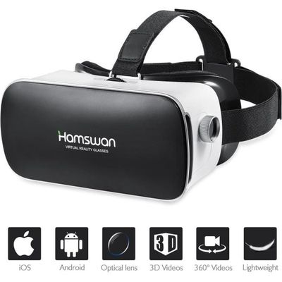 Casque VR Visionneuse Virtuelle Dynamique DVV 3D - Pour Smartphone - Neuf En Boîte
