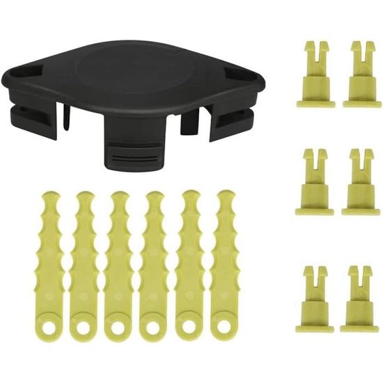 Dalom Fil De Débroussailleuse 1,6 Mm/065 0,5 Kg X 292,6 M Pour Désherbeur D' Herbe, Bobine Fil Rouge De 300 M, Accessoires Pour Coupe-Bordures, Torsade Ronde