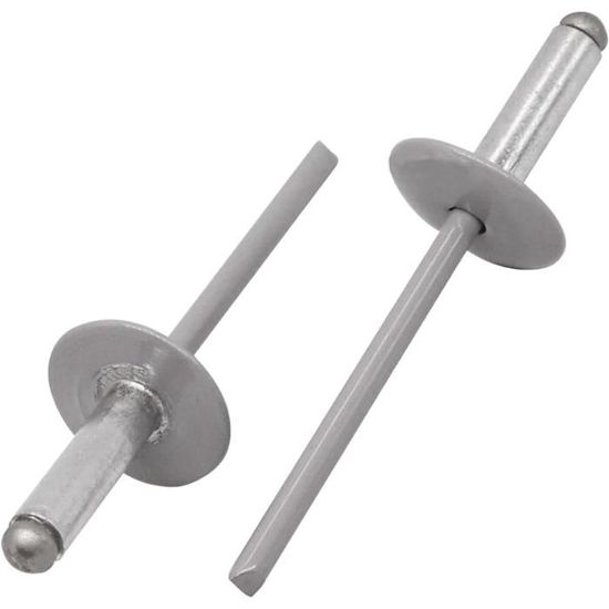 Rivets Rivets Aveugles Pop En Aluminium M2.4 M3.2 M4 M5 M6.4, Tête De