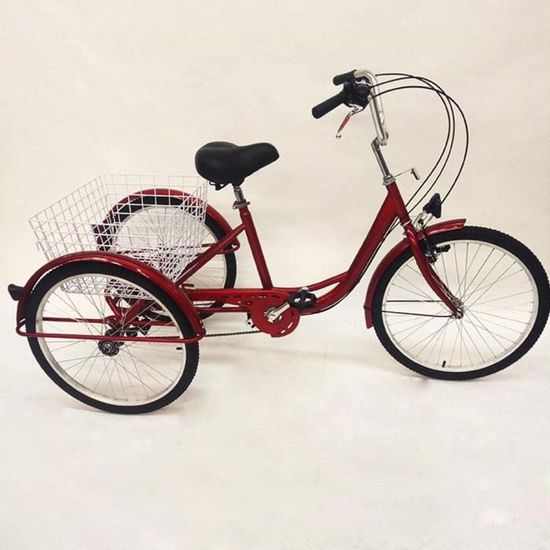 Tricycle Pour Adulte Avec Remorque Attelable - Vélo Utilitaire D'occasion