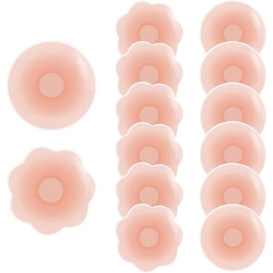 50 Pièces Cache-tétons En Tissu, Cache-tétons Jetables Pour