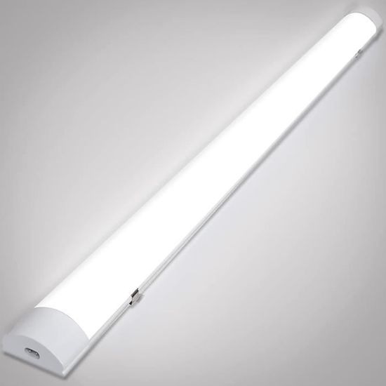 5 réglettes LED 90W 9000LM 150CM étanche IP65 Blanc Neutre | Leroy Merlin