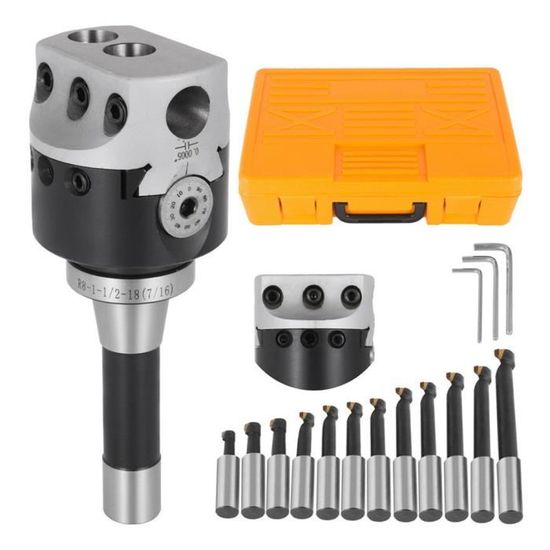 Set Di Barre Di Alesatura, Testa Di Alesatura, 9 Pezzi Da 12 Mm F1, Set