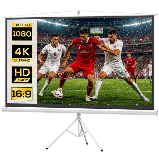 écran Projecteur Écran De Projection, écran De Rétroprojection De 100 Pouces, écran De Projection Pliable HD 16: 9, Pour Camping Et Cinéma Maison, 221 X 125 Cm Ecran Retroprojection HD 16:9