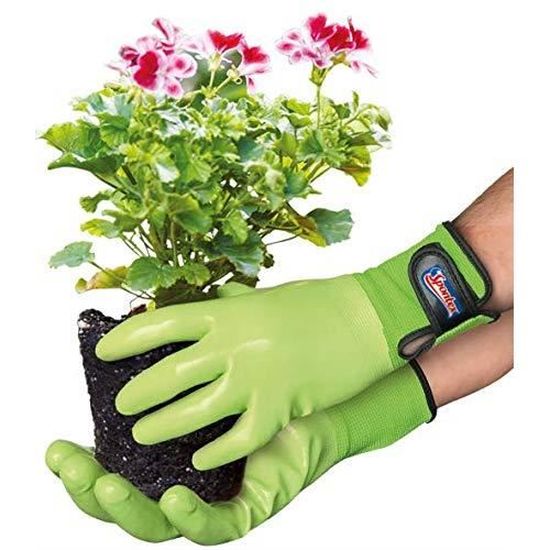 GARDENA Guanti da Giardinaggio per Piante e Terriccio - 7/S - Italia