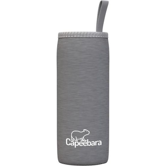 Housse Gourde Isotherme Capeebara En Néoprène - Etui De Transport Pour Bouteille 500 Ml - 8