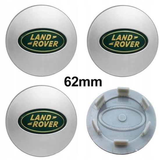 Lot de 4 centre de roue cache moyeu Remplacement pour Land Rover 62mm A4