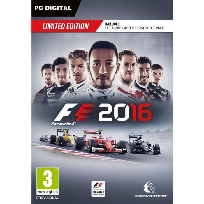 Koch Media F1 2016 Edition Day One Jeu PC