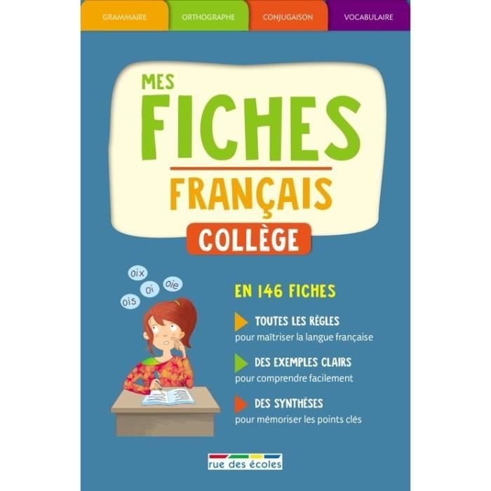 Coffret Mes Fiches Francais College Achat Vente Livre Parution Pas Cher Soldes Sur Cdiscount Des Le 20 Janvier Cdiscount Coffret Mes Fiches Francais College Achat Vente Livre Parution Pas Cher Soldes Sur Cdiscount Des Le 20 Janvier Cdiscount