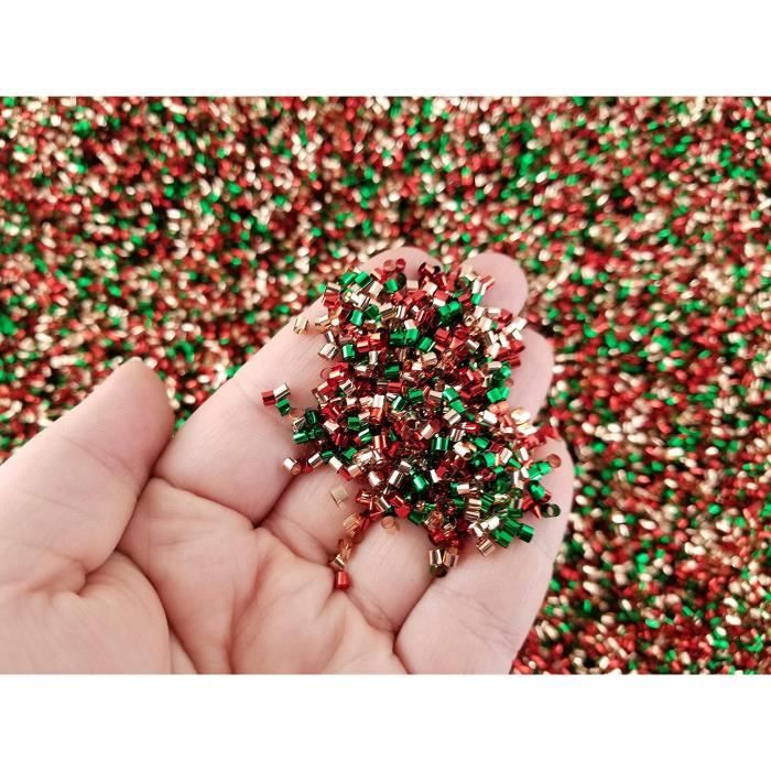 Coffret Cadeau Oenologie RP69P Perles Bingsu croustillantes irisées pour Slime croquant, perles de paille irisées, paillettes 3D, ap