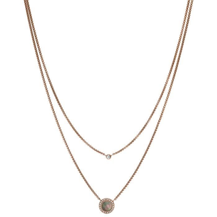 Fossil JF02953791 Collier pour dames classique
