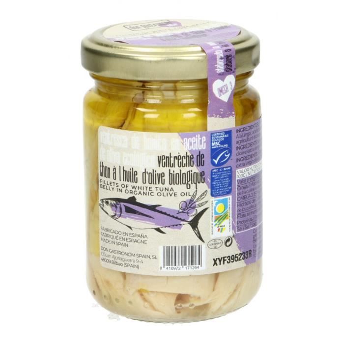 Ventrèche de thon à l’huile d’olive 145gr