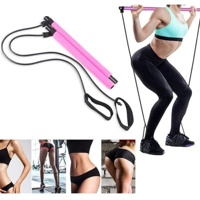ELASTIBAND - SANGLE DE MUSCULATION zhppac Fitness Elastique Resistance Band Fessiers Bandes Bandes d'entraînement Pilates B565