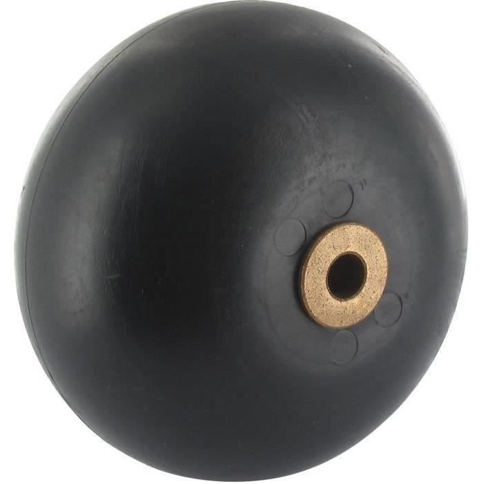 Roue adaptable pour SCAG - L: 76,20mm,Ø ext: 114,3mm, Ø int: 9,52mm
