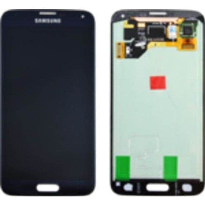 Ecran tactile + LCD noir de remplacement pour Samsung Galaxy S5 Plus (SM-G901F / SM-G901)