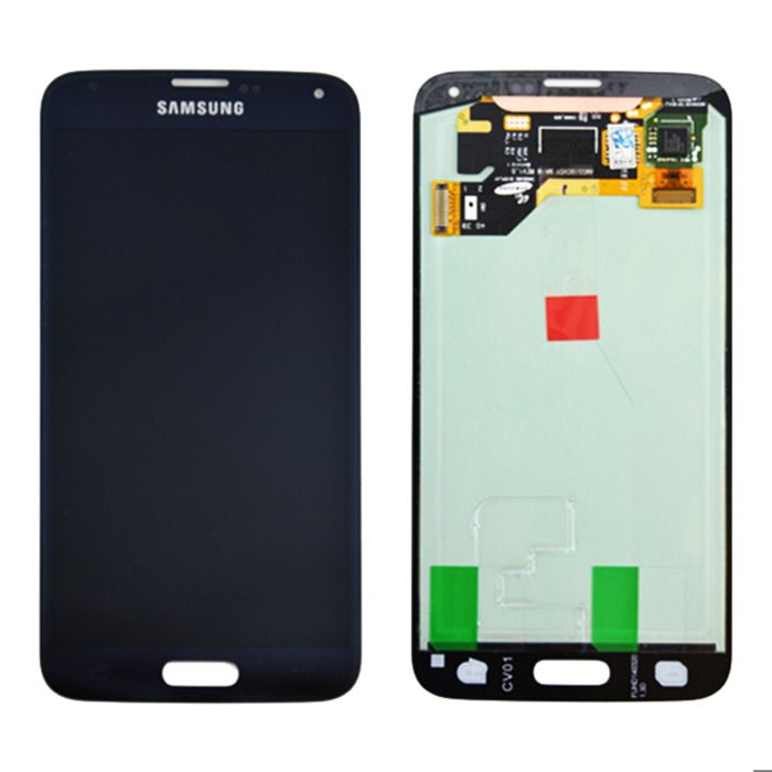 Ecran tactile + LCD noir de remplacement pour Samsung Galaxy S5 Plus (SM-G901F / SM-G901)