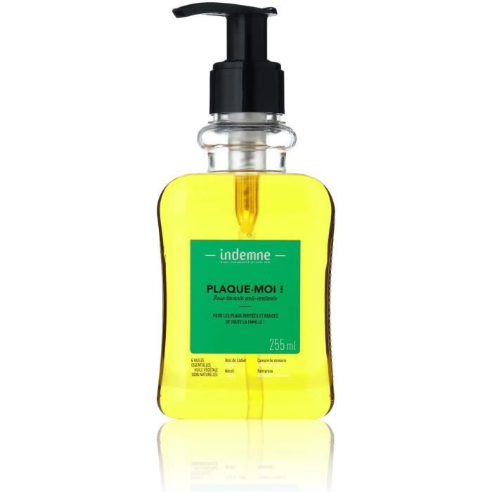 PLAQUE-MOI ! Base lavante anti-irritante pour peau sèche, très sèche, sensible et ou à imperfections