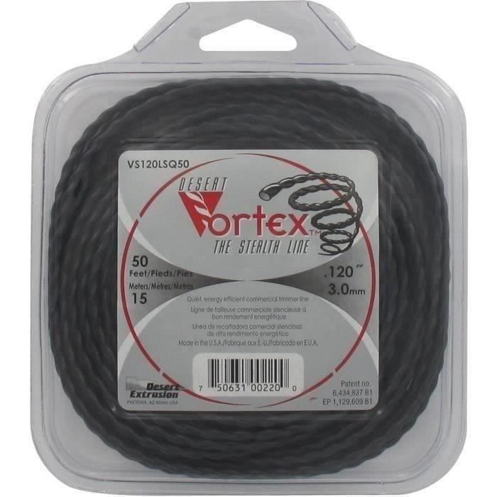 JARDIN PRATIC Coque fil nylon copolymère VORTEX - Longueur: 15m, Ø: 3,00mm