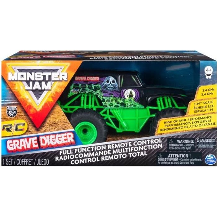 MONSTER JAM Monster Jam Rc - Grave Digger - Echelle 1:24