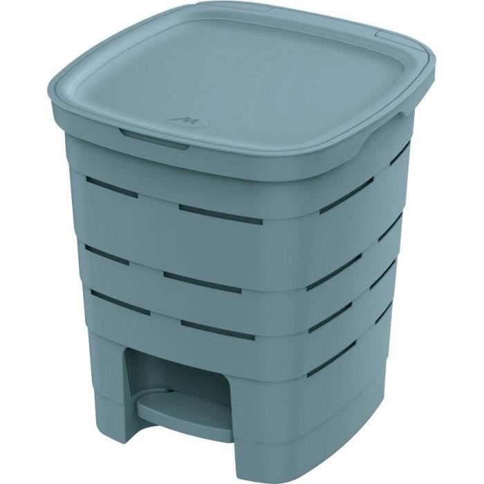 MONDEX Poubelle Signature - 6 L - Bleu Sky