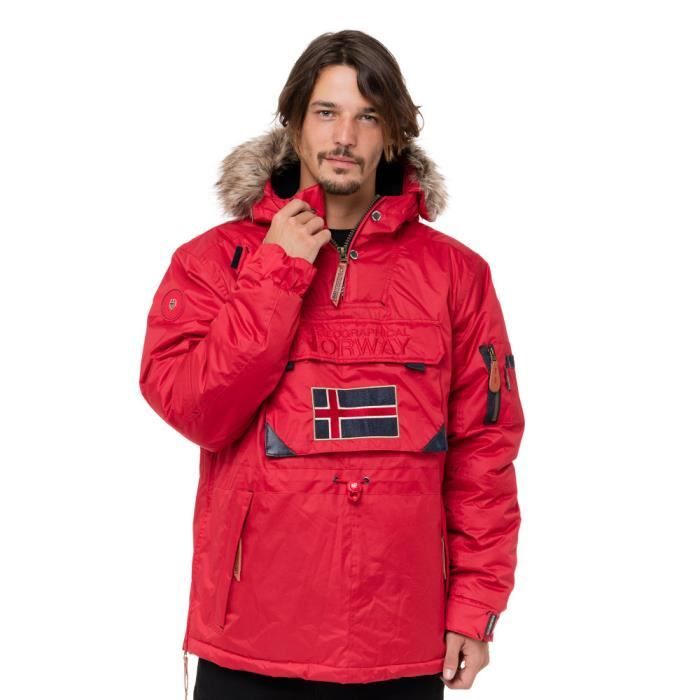 GEOGRAPHICAL NORWAYDoudoune pour Homme Corporate - Rouge - Homme