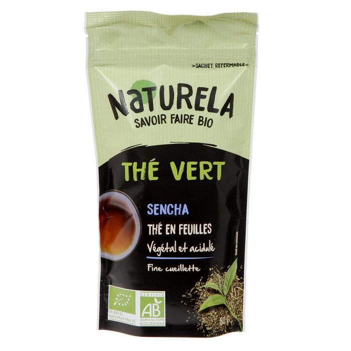 Naturela - 80g - Thé Vert Sencha n° 9 Bio