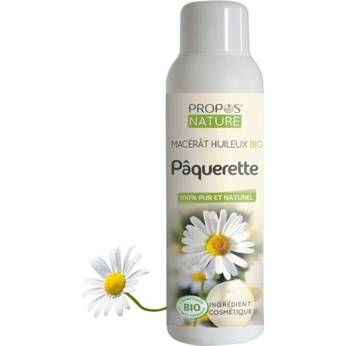 PROPOS'NATURE HUILE VEGETALE DE PAQUERETTE BIO (MACERAT HUILEUX) 100ML