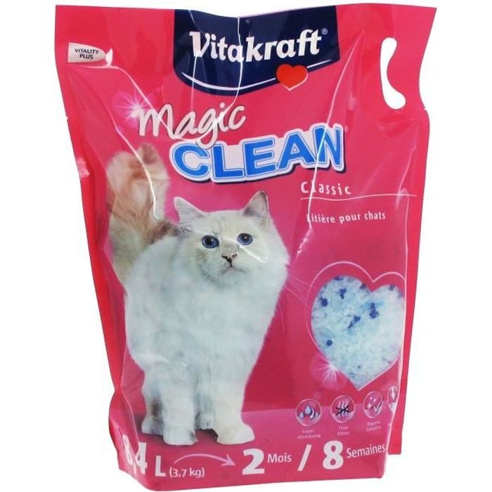 VITAKRAFT Litière Magic Clean - 8 L - Pour chat