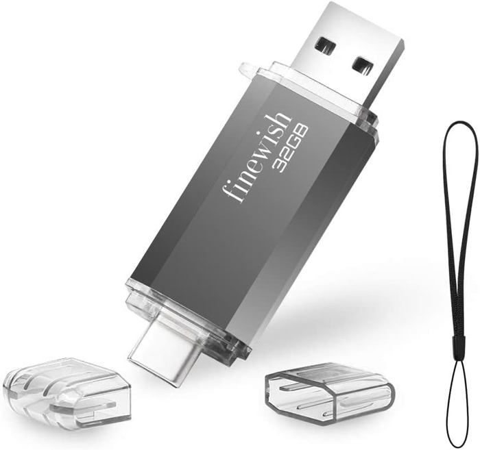 Clé USB Tech One Tech TEC5133-32 32 GB Gris