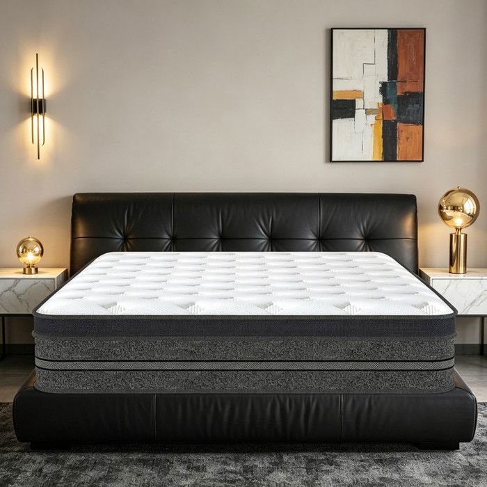 Matelas - YIDATONG - HYBRID 30cm - 140x200 cm - Ferme (H3) - Ressorts ensachés