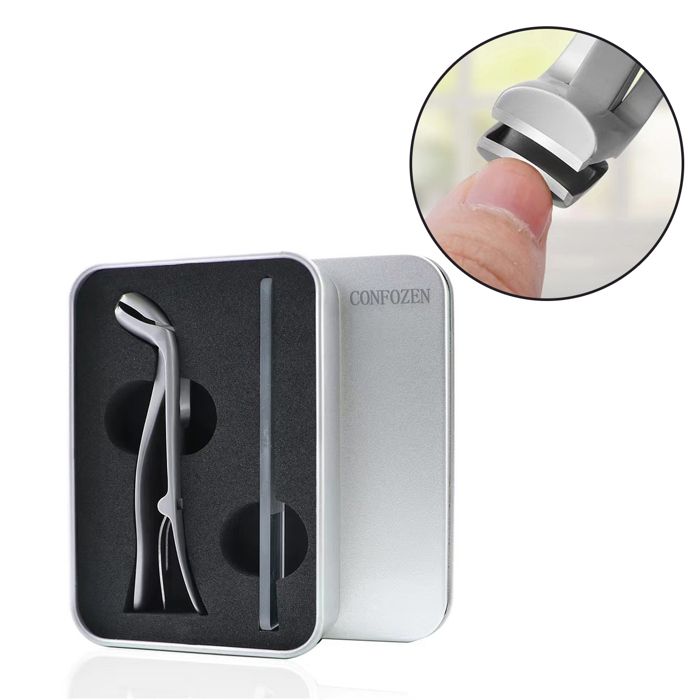 Meilleurs prix pour Coupe ongles - griffes 9x4cm pieds dur et epais coupe ongle pied coupe ongle professionnel angled nail clipper