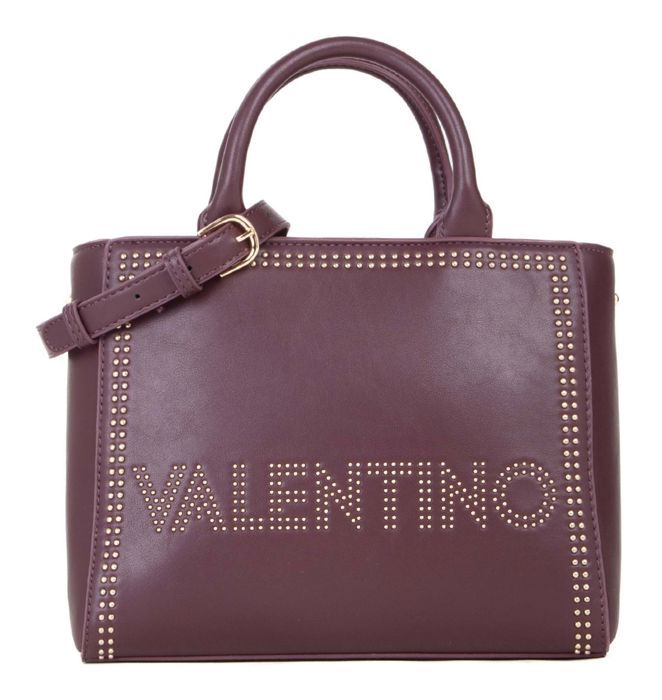 Sac à épaule Valentino Shine Re - Couleur Vino (rouge) - 100% Polyuréthane - Neuf Avec étiquettes - Italie