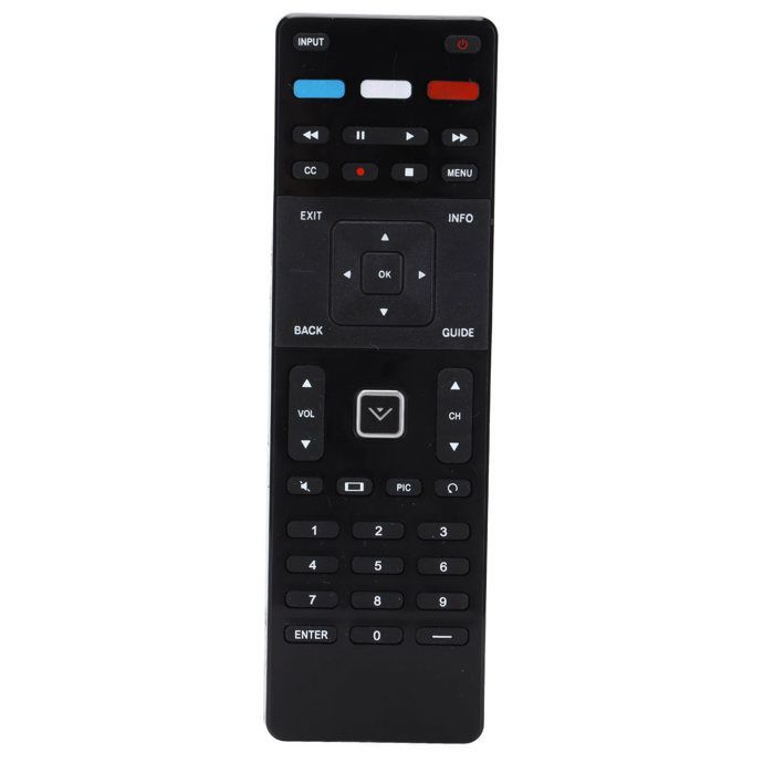 Télécommande Pour Barre De Son Vizio SB3621n-F8M (modèle XRS52) – Neuve, ABS Noir