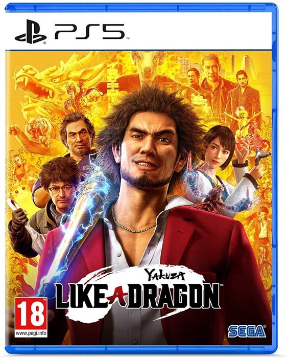 Jeu Vidéo - Yakuza - 7 Like a Dragon - PS5 - Version Import - Jouable en Français - Blu-Ray
