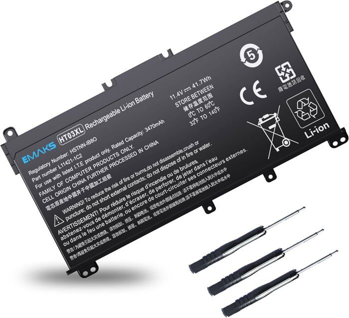 HT03XL Batterie dordinateur Portable pour HP Pavilion 14-CE 14-CF 14-CK 14-CM 14Q-CS 14Q-CY 14S-CF 14S-CR 15-CS 15-DA 15-DB 15G-DR