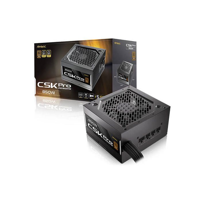 Fuente de Alimentación Antec SIGNATURE CSK850 PRO 80 PLUS ATX 3.1 modulaire - vue 2