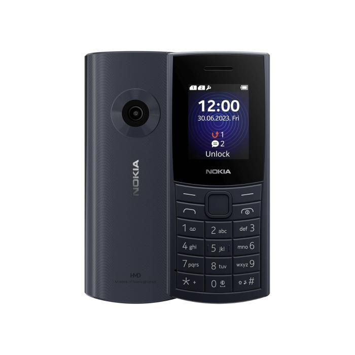 Nokia 110 4G 2024 Double SIM TA 1661 Neuf - vue 4