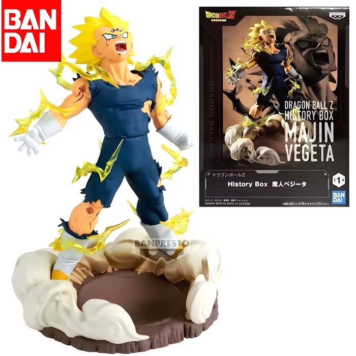 Figurine Banpresto Dragon Ball Z History Box Majin Vegeta - vue 1