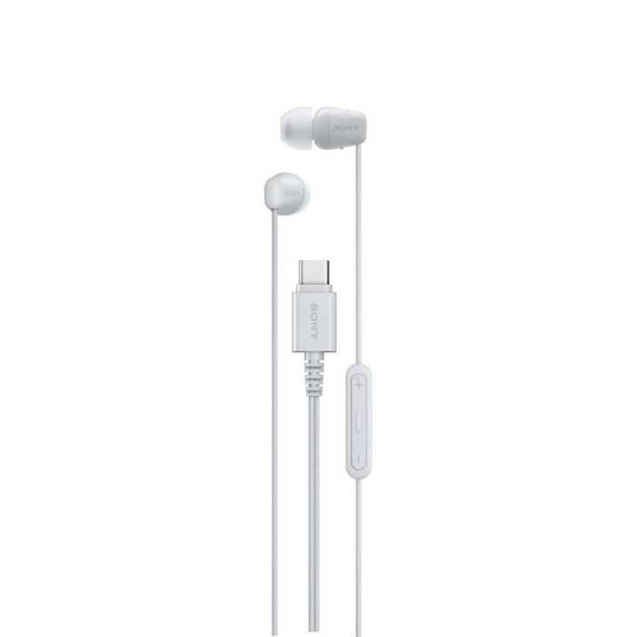 Écouteurs intra-auriculaires - SONY - IER-EX15C - USB-C - Blanc - Isolation de bruit active Écouteurs intra-auriculaires - SONY - IER-EX15C - USB-C - Blanc - Isolation de bruit active