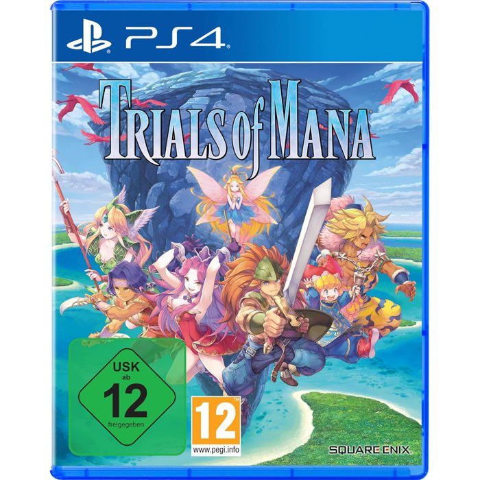 Jeu vidéo Trials of Mana Square Enix PS4 RPG classique modernisé