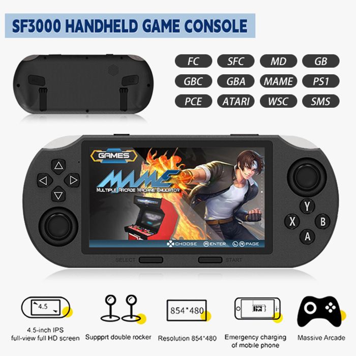 Console de jeu portable rétro horizontale Powkiddy X35H Console de jeu portable rétro horizontale Powkiddy X35H