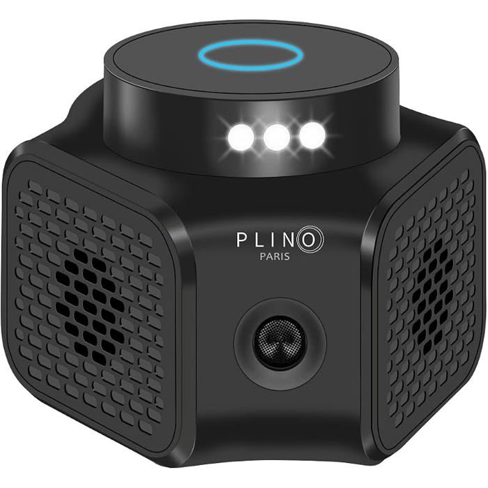 1 appareil ultrason puissant avec éclairage LED pour éloigner souris et rats dans votre logement